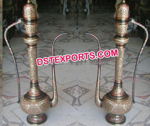 Mehandi décor de scène Surahis Hukkas FRP décoration de mariage scène, nuit Sangeet scène vente USA gros décor configuration vente - Product Image 3