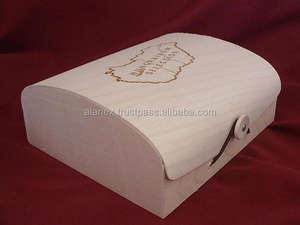 Caja de madera para tallado de Hungría, embalaje de alimentos premium para mermelada o regalo - Product Image 4