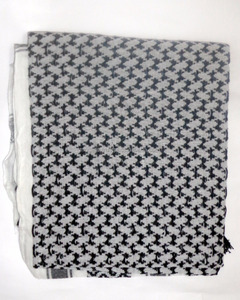 100% <b>Silk</b> Arabian <b>Scarf</b> <b>for</b> Unisex Jacquard Colorful Square Style Logo Pattern <b>for</b> Summer Wear <b>for</b> Adults - Product Image 2