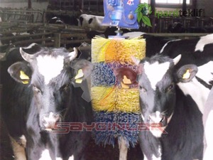 Cepillo para rascar animales de plástico de alta calidad Herramienta de aseo para ganado - Product Image 4