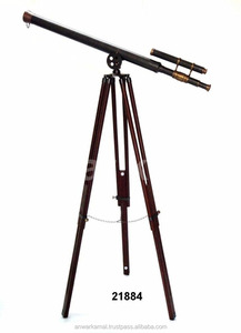 Telescopio de suelo antiguo de latón de último diseño personalizado hecho a mano al por mayor con soporte - Product Image 2