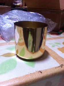 กระปุกเทียนทรงกระบอกทำมือจากทองเหลือง พร้อมการพิมพ์แบบ Letterpress สำหรับเทศกาลอีสเตอร์ - Product Image 4