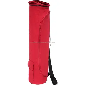 Indian supplier top sale Plain Color Canvas Yoga Mat Bag best for yoga props