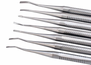 UL <b>AMIN</b> High Quality Set of 7 Luxating Elevators PDL Precise Tips Dental Surgical Veterinary CE ISO Certified - Product Image 2