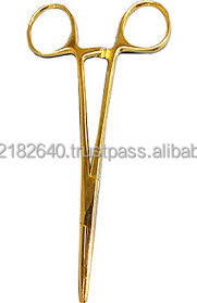 Venta caliente de alta calidad completo chapado en oro fórceps quirúrgico para mosquitos logotipo personalizado disponible hecho por habilidad para tecnología - Product Image 5