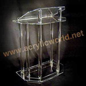 Atril acrílico para podio, soporte de fábrica - Product Image 5