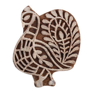 Peacock Design Handmade Printing <b>Blocks</b> Wholesaler on INDIANSHELF - Product Image 1