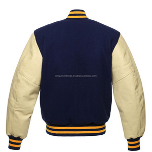 Chaquetas Varsity personalizadas con parche de chenilla y forro de sublimación de Pakistán, chaqueta universitaria personalizada lisa - Product Image 3