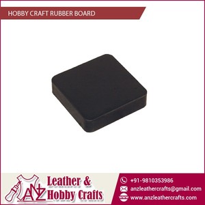 Premium Industrial Rubber Board | Heavy Duty Rubber <b>Bench</b> Block for Leather Craft Jewelry Making Metal Stamping <b>Tooling</b> Work - Product Image 2