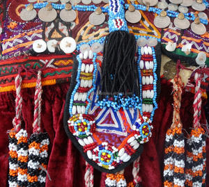 ชุดเดรส Banjara ปักด้วยมือสไตล์โบราณของเด็กผู้หญิง - Product Image 2