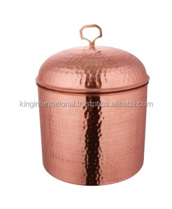 King – tasse de mule de moscou ronde et solide, haute qualité, double vide, plaqué cuivre, acier inoxydable 304 martelé, 1 acheteur - Product Image 2