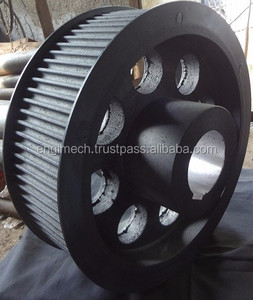 OEM tùy chỉnh nhiệm vụ nặng nề công nghiệp Vành Đai ròng rọc nhôm đúc thời gian ròng rọc với giá rẻ - Product Image 2