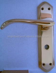 ก้านล็อคทองเหลืองแข็ง OMG Industries ประตูมือจับประตูเฟอร์นิเจอร์ราคาสมเหตุสมผลสำหรับการใช้ประตูและหน้าต่างอพาร์ทเม้นท์ - Product Image 3