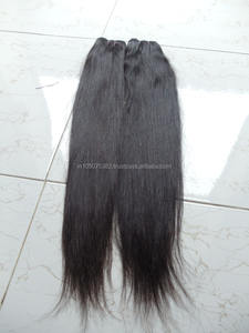 ผมต่อแบบตรงผมชาวอินเดียไม่ผ่านกระบวนการผมมนุษย์แบบเรมี่ - Product Image 2