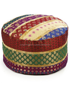 गर्म बोहेमियन मसाला दौर ध्यान मंजिल फेंक कुशन कवर सजावटी Boho बैठने की भारतीय मंडला जिप्सी तुर्क तकिया मामले - Product Image 2
