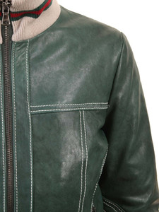 Premium Womens College Varsity Veste Élégant Confortable Baseball Style Durable Casual En Cuir Survêtement Respirant Manteau - Product Image 4