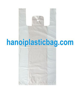 Resin HDPE/LDPE/MDPE plastic shopping bag with logo printed made in Viet Nam - Product Image 2