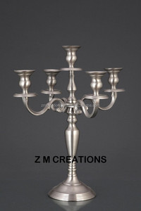 Candelabro de Metal y Aluminio de Tendencia, Candelabro Votivo para Decoración Interior de Boda para Uso Doméstico y Hotelero - Product Image 6