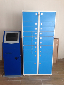 Vente en gros Casiers électroniques intelligents Armoire métallique en acier assemblée pour le bureau et les lieux publics pour le stockage sécurisé des colis - Product Image 5