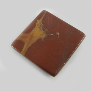 Jaspe Noreena Natural de 22 mm, cuadrado, 5.35 g, cabujón, piedra preciosa suelta para joyería - Product Image 2