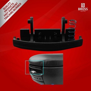 BGE515 - Clip de Reparación para Consola Central con Reposabrazos, Botón de Cierre, Negro - Product Image 5