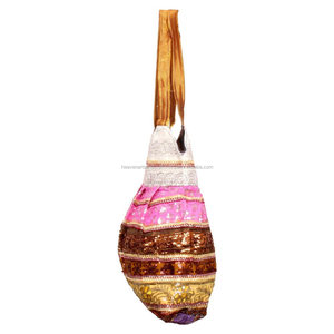 กระเป๋าถือออกแบบอินเดีย,BG-4A ขายส่งสุภาพสตรีอินเดียกระเป๋าถือ,อินเดียกระเป๋าแฟชั่นสุภาพสตรีกระเป๋าถือ - Product Image 3