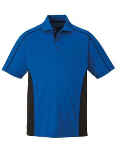 Chemise à manches courtes pour homme, bleu et noir, unie, séchage rapide, tricotée, coupe classique, style décontracté, 100% coton, respirante - Product Image 1