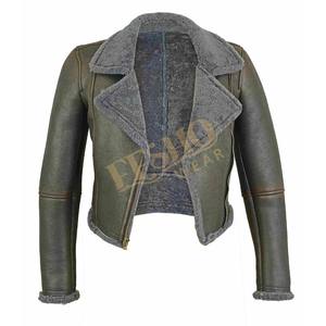 Veste en peau de mouton de qualité supérieure pour hommes Manteau d'hiver vintage chaud et élégant Doublure douce en peau de mouton Respirant Design classique - Product Image 1