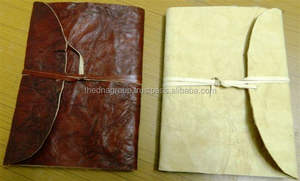 Vente en gros Cahier en cuir avec fermeture à sangle colorée attrayante - Product Image 5