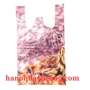 Supermarket singlet T shirt plastic bag - Product Image 3
