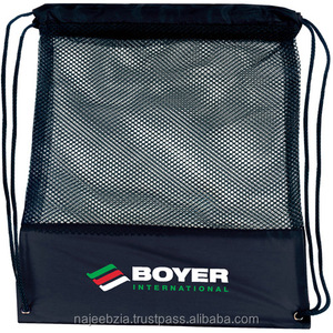 Promotionnel en gros Logo imprimé personnalisé imperméable Polyester Nylon Shop Gym Sport Sac à dos Sacs à cordon - Product Image 2