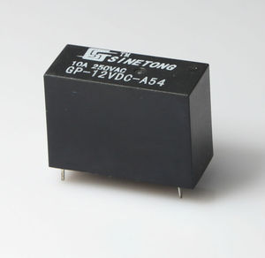 Electromagnetic miniature 12V 10A PCB type normal open power relay - Product Image 1