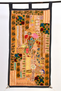 <span class=keywords><strong>Arazzo</strong></span> <span class=keywords><strong>Vintage</strong></span> - Patchwork Ricamato a Mano Indiano Antico <span class=keywords><strong>da</strong></span> Appendere - <span class=keywords><strong>Arazzo</strong></span> Indiano - Product Image 3