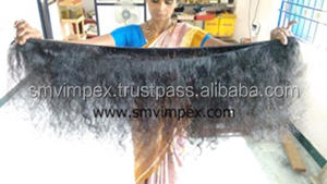 Natural Wave and Curly Hair Weaving From India. 10"-32" Wavy Hair Virgin Indian Remy Wavy Hair - Product Image 6