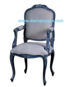 Indonesia Furniture - <b>Black</b> Antique Dining <b>Chair</b> Furniture - Product Image 1