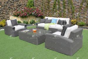 Conjunto de sofá de mimbre 2018 poliéster, muebles de exterior de Vietnam - Product Image 3