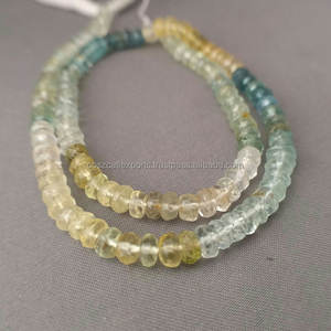 Natural Aquamarine <b>Crystal</b> <b>Beads</b> Multi-Faceted Ball Loose Gemstone <b>for</b> Healing Stones <b>Jewelry</b> <b>Making</b> Charms - Product Image 3