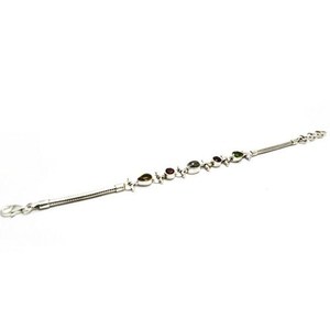 Bracelets chrétiens bohèmes en argent sterling 925 avec combinaison de pierres multicolores Shri Ashapura Jewels pour anniversaire de mariage - Product Image 6