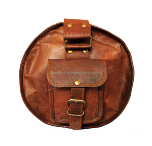Sac de voyage vintage en cuir véritable avec sangle réglable, unisexe, capacité 36-55L, fermeture à boucle - Product Image 3
