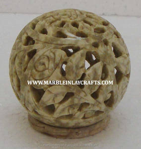 Portavelas de Piedra de Savia, Portavelas de Diseño Hechos a Mano - Product Image 1