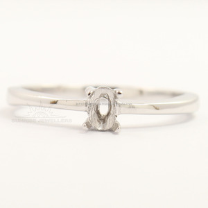 Bague en argent sterling 925 avec pierre précieuse ovale sertie à griffes, unisexe, pour mariage et fête, bijoux tendance, pierres personnalisables, paiement par PayPal accepté - Product Image 1