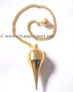 Wholesaler of Gold Plated Plane Metal Pendulums - Product Image 1