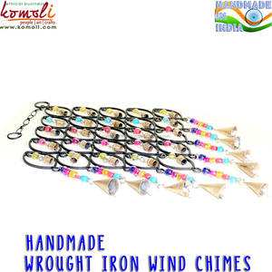 Campanas de Viento de Metal para Jardín, Diseño de Gotas de Rocío, Decoración para el Hogar, Logotipo Personalizado Impreso, Soldadura - Product Image 5