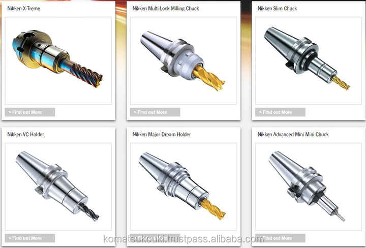 High Quality and Durable Japan Nikken Machinery NC Tooling System, Tool Holder, Chuck, Collect with Eco-friendly