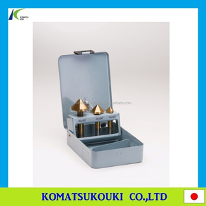 Hot Sale Japan Cutting Tools Tin Coated 3 Blades Countersink Drill <strong>Bit</strong> for Hole Drilling, Other <strong>Sizes</strong> Also Available - Product Image 2