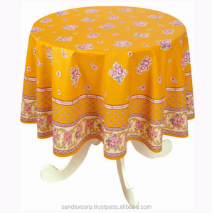 Ropa de mesa impresa personalizada de algodón OEM 100% con su diseño personalizado a precio de fábrica al por mayor en India - Product Image 4