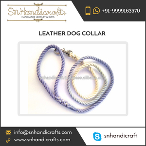 Manufacturer Supplying Dog <b>Leash</b> Leather Dog <b>Collar</b> Price - Product Image 1