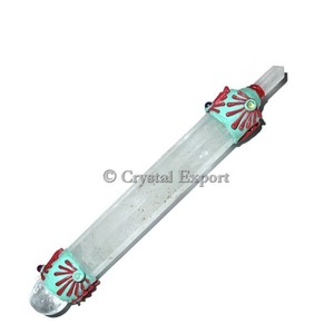 Crystal Quartz Tibetan Wands : Tibetan Healing Wands - Crystal Export - Product Image 1