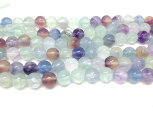Vente en gros Malas: Multi Fluorite Naturelle 6mm Jap Mala, Collier de Perles Mala, Chapelet, Vente en gros Lot - Product Image 3