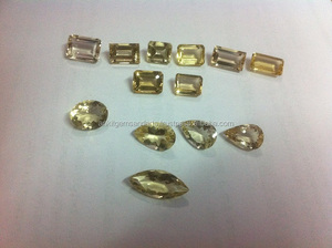 พลอยมอร์แกไนต์ธรรมชาติสีเหลืองทรงหลวมตัดเป็นผลิตภัณฑ์จำนวนมากทำด้วยมือสำหรับสร้อยคอพลอยสีชมพูทรงรีสำหรับทำเครื่องประดับ - Product Image 6